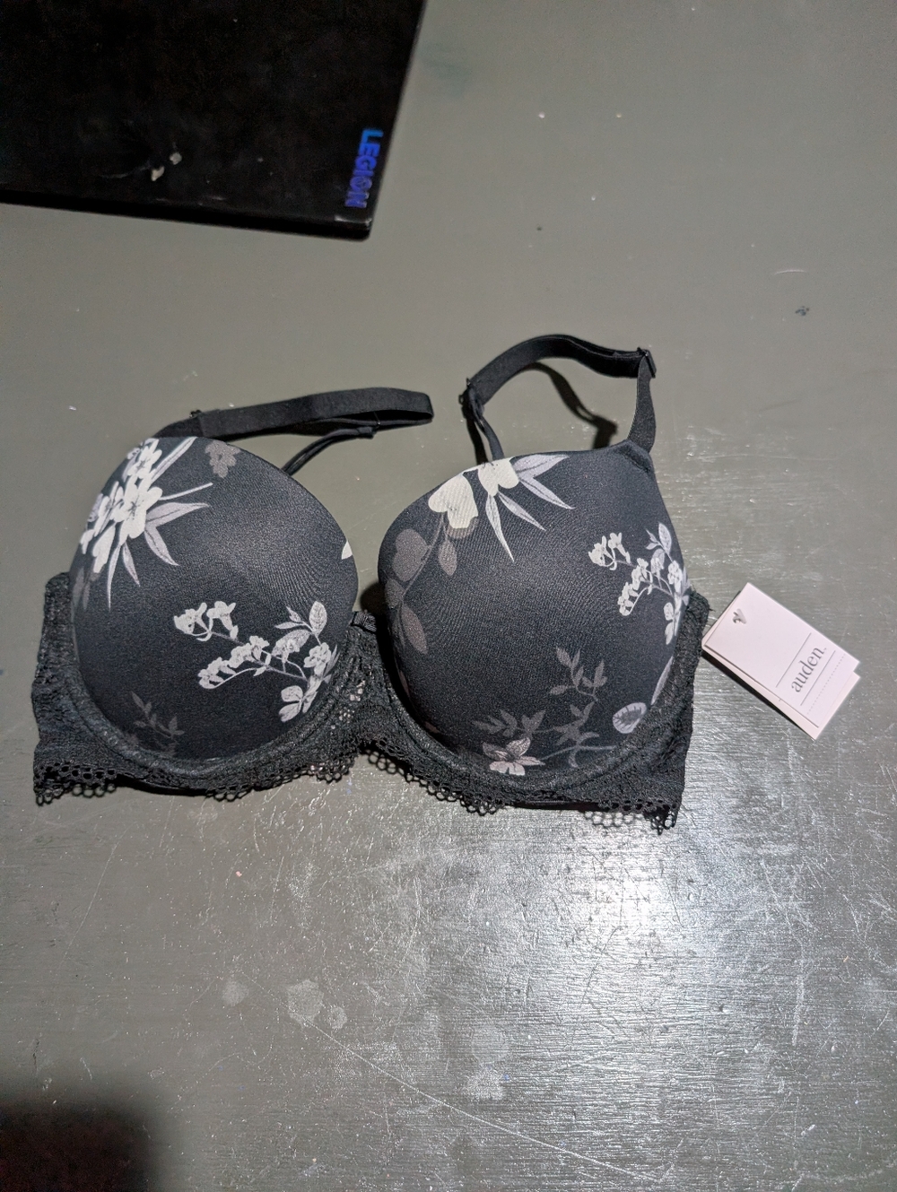 Auden Size 34D Demi Coverage Light Lift T-shirt Bra Nwt
